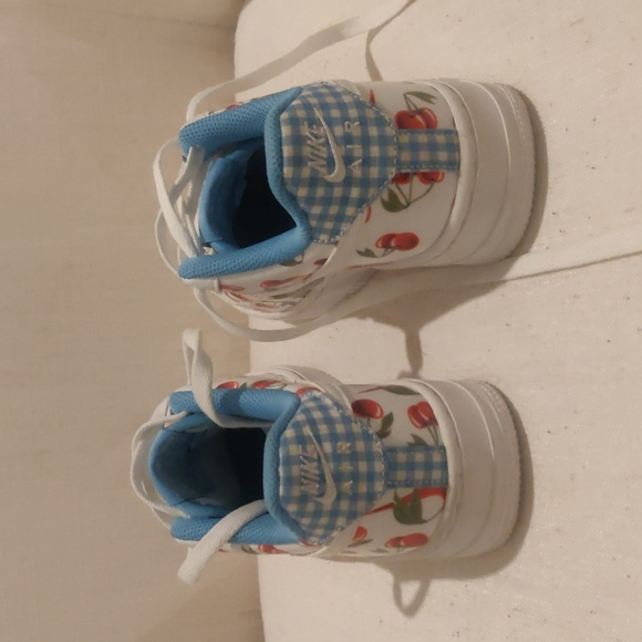 Youth Nike Air Force 1 cherry sneakers sz 5Y shoes - Picture 4 of 12